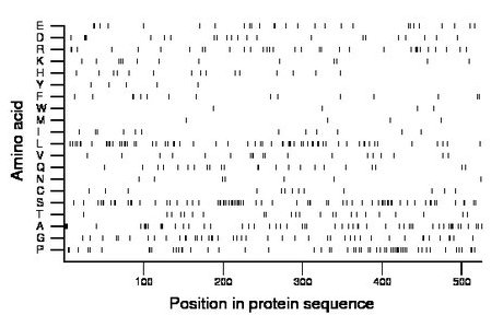 amino acid map