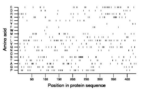 amino acid map