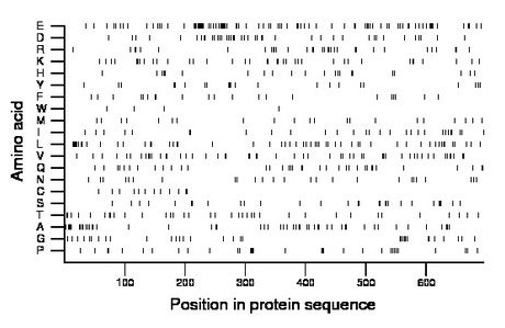 amino acid map