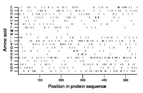 amino acid map