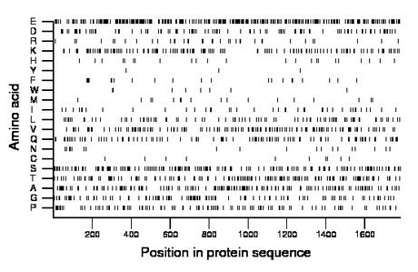 amino acid map