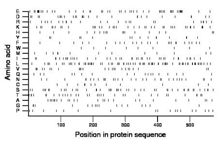 amino acid map