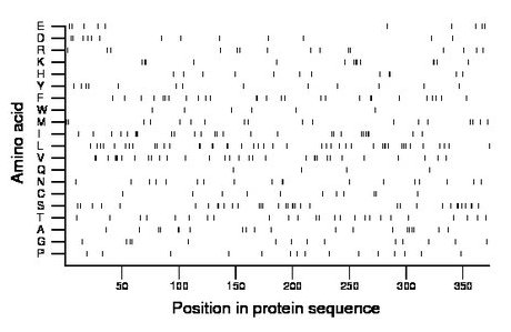 amino acid map