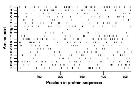 amino acid map