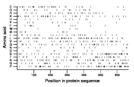 amino acid map