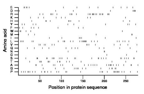 amino acid map