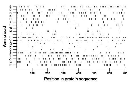 amino acid map