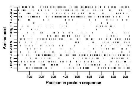 amino acid map