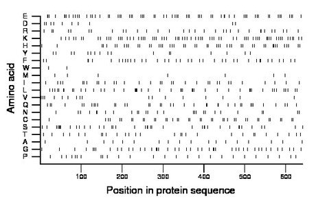 amino acid map