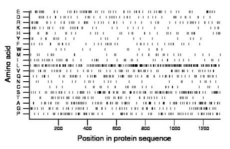 amino acid map