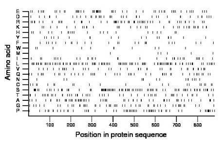 amino acid map