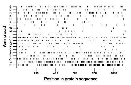 amino acid map