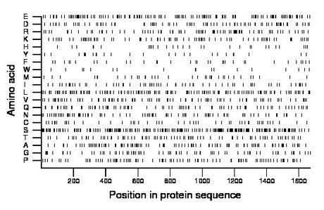 amino acid map