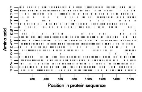 amino acid map