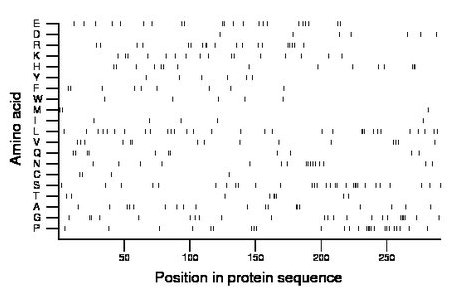 amino acid map