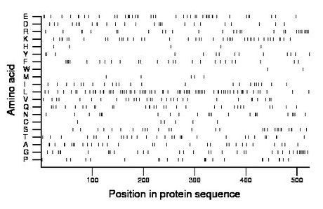 amino acid map