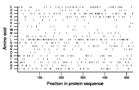 amino acid map