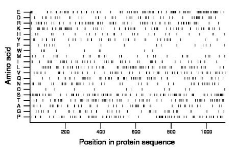 amino acid map