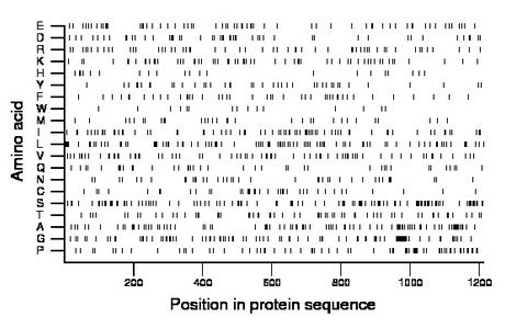 amino acid map