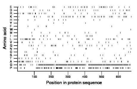 amino acid map