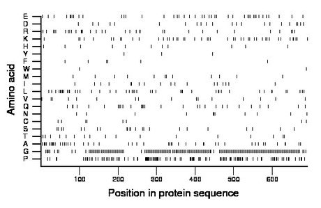 amino acid map