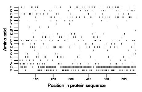 amino acid map