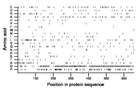 amino acid map