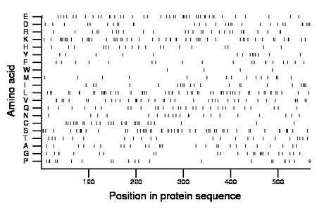 amino acid map