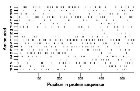 amino acid map