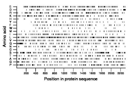 amino acid map