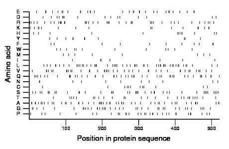 amino acid map