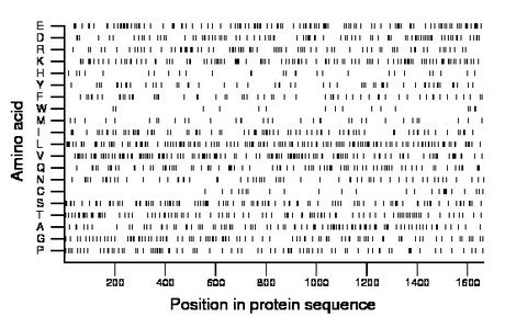 amino acid map