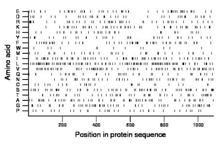 amino acid map