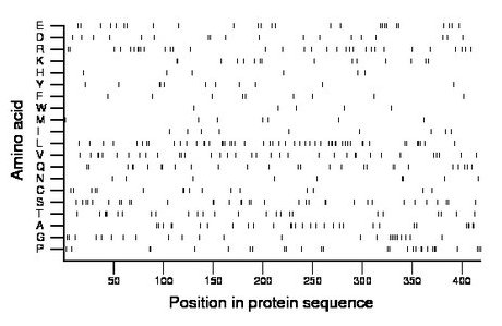 amino acid map