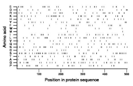 amino acid map