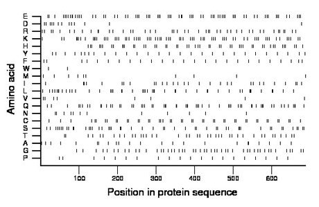 amino acid map