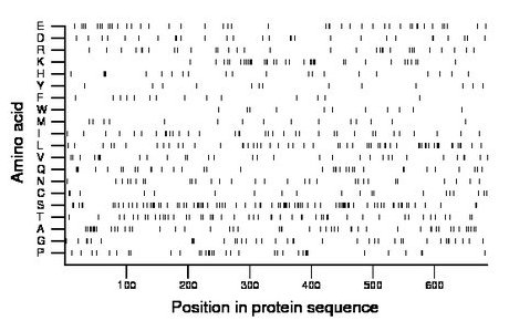 amino acid map