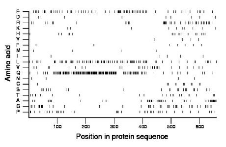 amino acid map