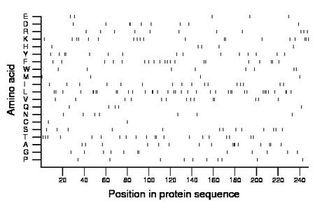 amino acid map