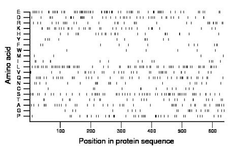 amino acid map