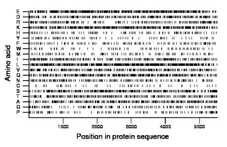 amino acid map