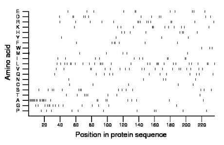 amino acid map