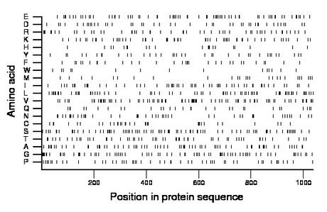 amino acid map