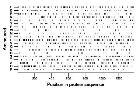 amino acid map