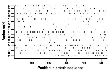 amino acid map