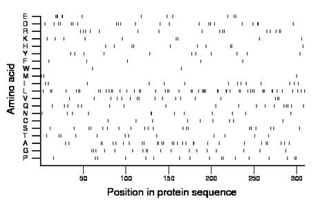 amino acid map