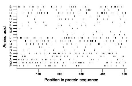 amino acid map