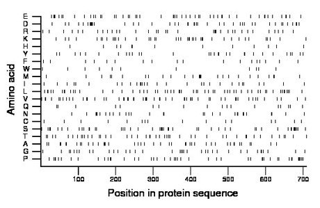 amino acid map