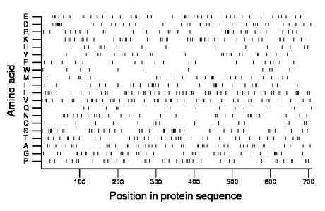 amino acid map