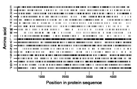 amino acid map